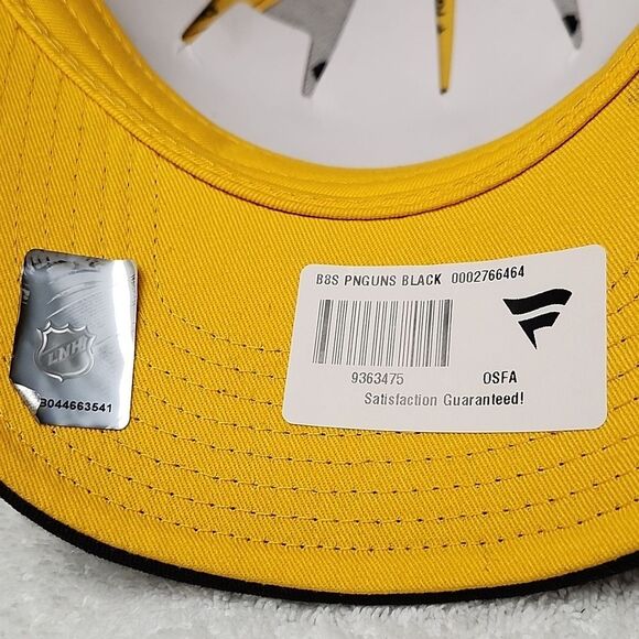 Fanatics Pittsburgh Penguins Velcroback Hat - New - Picture 8 of 11